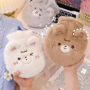 원형 보온 보냉 온열 찜질팩 핫팩 물주머니 350ml