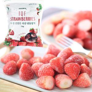 자연미가 국내산 냉동딸기 4kg(1kgx4팩)/ 믿을수있는 국산농산물