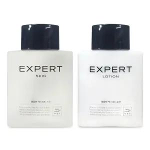 미쟝센 엑스퍼트 스킨 300ml + 로션 300ml 2종세트 미스쾌남 남자 스킨로션 대용량 업소용 화장품