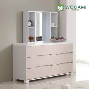 [우아미가구]리아나 와이드화장대세트