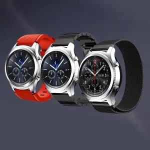 [시계줄 교체] 지넥스 20mm22mm 갤럭시액티브2스트랩 손목 스마트워치 악어워치줄 교체