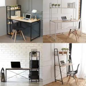 이지심플 책상 테이블 /컴퓨터/독서실/사무용/철제/책장/좌식책상 의자 체어 선반