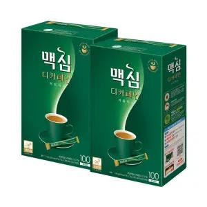 맥심 디카페인 믹스 100Tx2