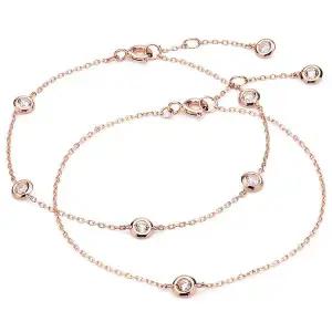 [도로시] 14k 코지 베즐큐 팔찌_Atype