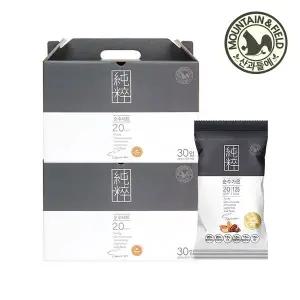 [산과들에] 오직견과 하루 한줌견과 순수가온 30봉+30봉 견과류 선물세트