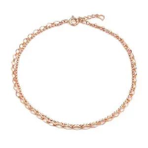 [도로시] 14k 마름모 컷팅볼 2줄 팔찌