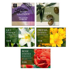 해피바스 비누 모음 두보레 세수 클렌징 비누 선택