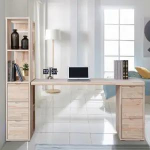 더젠 비쥬 편백나무 책상세트6 1400상판)