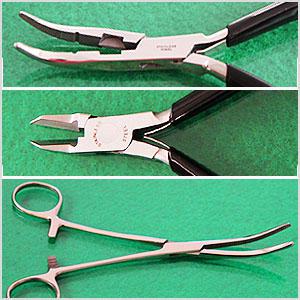 낚시용플라이어 포젭 피싱니빠 바늘빼기 봉돌집게