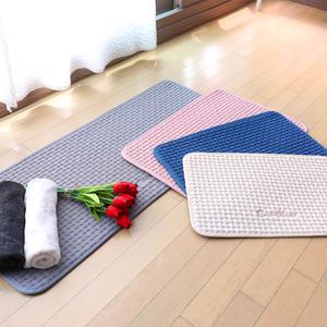 국내생산 4가지사이즈 11가지 색상 욕실발매트 주방 와플 순면 발매트 현관발판 싱크대  면 부엌