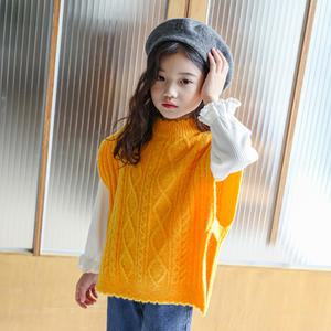 [아이러브제이]믹스 꽈배기 니트 베스트 JTWTO59