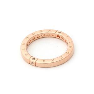 [판도라] 로고  하트 반지 189482C01