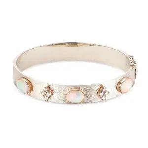 [도로시] 14k 마리끌레르 다이아몬드 천연 오팔 팔찌