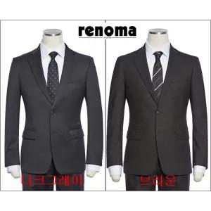 [롯데백화점]레노마 F/W 프리미엄 캐주얼정장 다계절 스판정장 그레이/브라운 추천아이템 EK3653