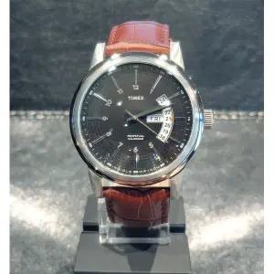 [롯데백화점]마션틴트(잡화) [타이맥스] 공식 남성 가죽시계 퍼페츄얼 캘린더 T2K631 브라운