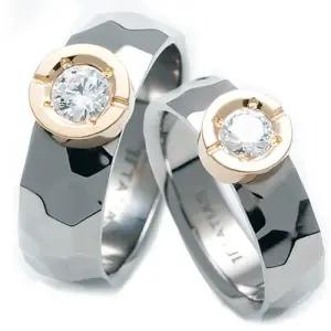 T-538 CO 14K 골드 티타늄 커플링 반지 이니셜무료 무료배송 맞춤제작 평생AS