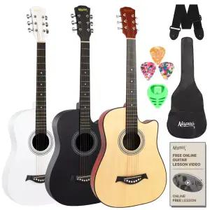 나푸아 NG113 입문용 통기타 입문 연습용 어린이 여성용 미니기타 독학