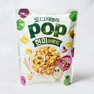 오리온 오그래놀라 팝 현미아몬드 480g