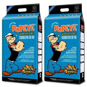 뽀빠이 탈취 바이오 배변패드 50매 2개