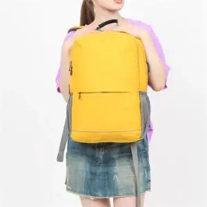[셀러허브][라일리] Rly 캐주얼 백팩 학생 직장인 노트북 패션 옐로우 가방 (S9544588)