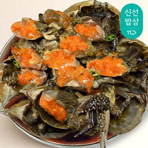 연평도 암꽃게 간장게장 알배기 꽃게장 몸통만 간장게장 2kg