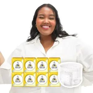 핑크랩 산모패드 입는 오버나이트 중형 대형 특대형 8팩