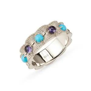 [도로시] 18k 심포니 천연석 반지(B타입)