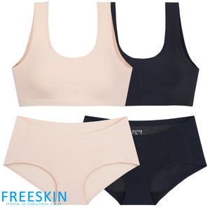 프리스킨 무봉제 심리스 슬림핏 브라팬티 fsst1201n