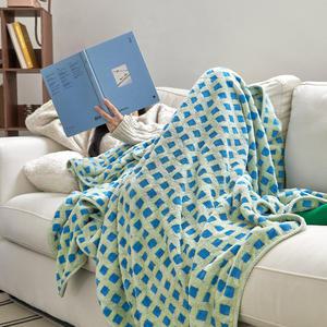 오즈 와플 극세사 담요 150X200(특대형)