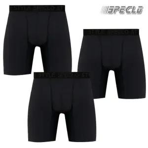 남성 기능성 에어로라이트 사각 스판 롱 드로즈 5부 빅사이즈 95-120 팬티 3매 329