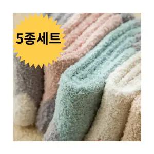 패피랑 무압박 임산부 수면양말 5개 (핑크민트브라운 랜덤발송)