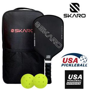 스카로 피클볼 1인세트 PKP-410 카본T700 패들 라켓1P 가방1P 공2P