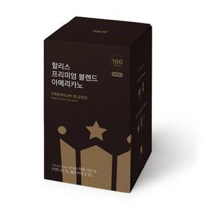할리스 프리미엄 블렌드 아메리카노 미니, 100개입, 1개