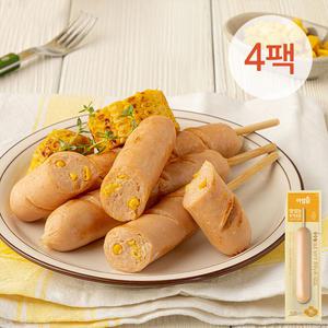 [아임닭] 맛있는 닭가슴살 소시지 꼬치 옥수수   70g 4팩