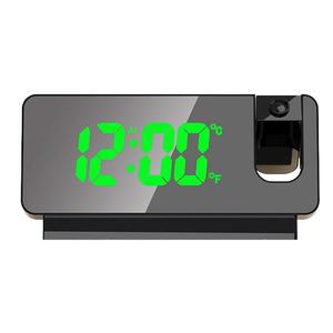 레이저 시계 침실 협탁 프로젝션 디지털 빔 천장 벽 무소음