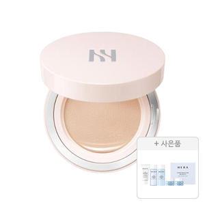 헤라 리플렉션 스킨 글로우 쿠션 파운데이션 본품 17N1 15g, 1개+증정(하이드로 리플렉팅 디럭스 키트 3종 키트, 1개+UV프로텍터 멀티디펜스SPF50+PA4+ 15ml, 1개)