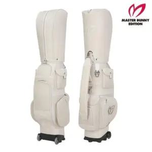 MASTER BUNNY 여성 금속 엠블럼 경량 트롤리 캐디백 21-E1CB001