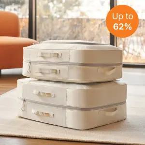 프랑떼 공간두배 이불 압축파우치 세트