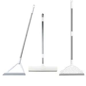 실리콘 빗자루 머리카락 미용실 화장실 미니 빗자루 털 물기 헤드 회전 애완동물 학교