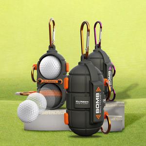 수류탄 2구 1구 휴대용 골프공 주머니 골프용품 휴대용 볼포켓