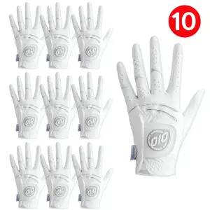 [지맥스](10장) 천연양피 OIO 오아이오 남성 여성 왼손 양손 오른손 올양피 골프장갑