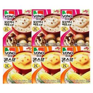 [NS홈쇼핑]보노 스프 콘스프 3개 + 포르치니 버섯 3개[35180702]