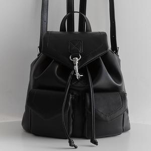 심플 글로시 복조리 백팩 ba-60705c