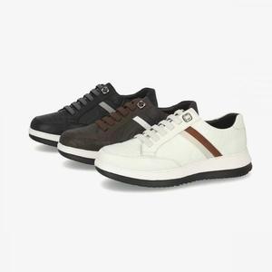 엘칸토 HC03 남성 스니커즈 소가죽 밴딩끈 엘리펀트 물결 무늬피 콤비 아웃솔 스니커