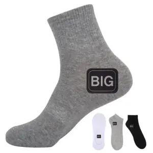 [하이언더바]국산 고급 면 5켤레 큰발 왕발 빅사이즈 발목 단목 중목 덧신 양말