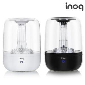 이노크아든 초음파 상부급수 3단계 분무량 조절 360도 회전노즐 안개 미스트 가습기_블랙