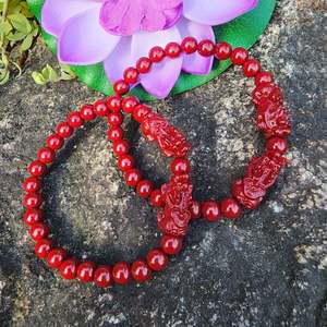 풍수 염주팔찌 진사 단사 액운 재물 비휴팔찌