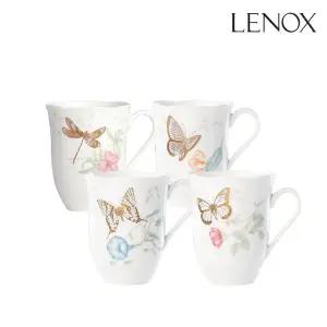 [레녹스](센텀시티점) 버터플라이메도우 골드 머그 4P 세트