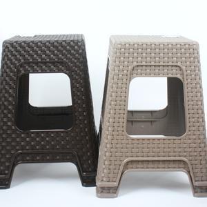 갬성 플라스틱 라탄 막의자 야외 행사 카페 편의점 다용도 의자