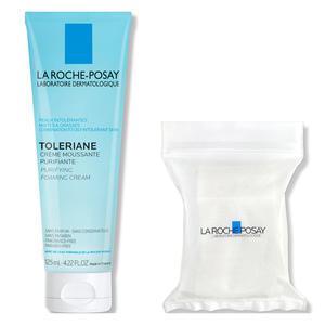 라로슈포제 똘러리앙 퓨리파잉 포밍 크림 화장솜 세트